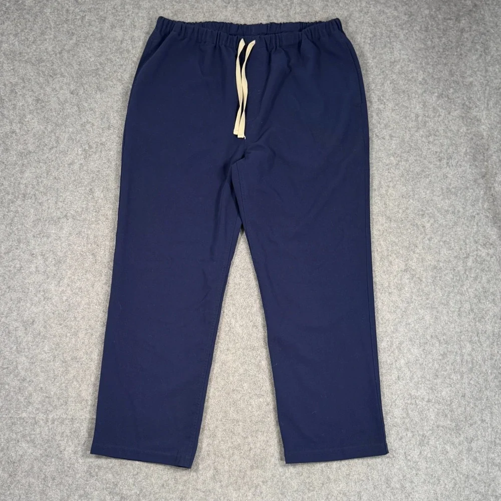 Figs Technical Collection Navy Blue Pisco Basic Scrub Pants Men's Size XL